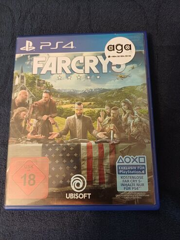 xbox 360 disk: Ps4 üçün far cry 5 oyun az işlenib diskde cüzi cızıq var azdır