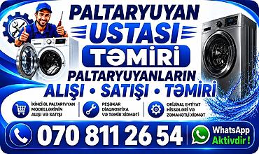 Paltaryuyan maşın təmiri: İkinci Əl Paltaryuyanlarin Alışı Satışı İkinci Əl Paltaryuyanların — 1