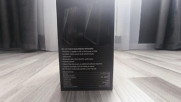 Dinamiklər və kolonkalar: 2E PCS233BK Multimedia Speakers - 2.0 akustik sistem, ümumi güc: 10 W — 2