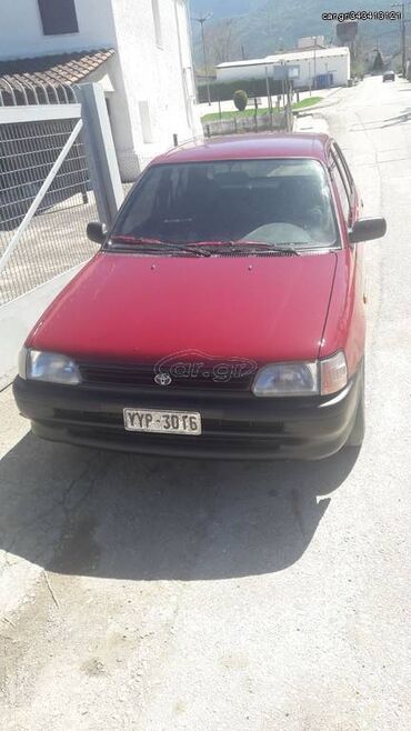 Toyota: Toyota Starlet: 1.3 l. | 1991 έ. Χάτσμπακ