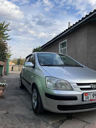 Унаа сатуу: Hyundai Getz: 2003 г., 1.3 л, Кол менен иштөөчү, Бензин, Хетчбек — 5