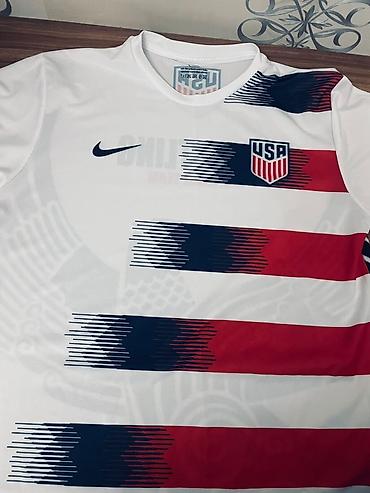 Футболки: Мужская футболка, Nike, XL, цвет - Белый — 1