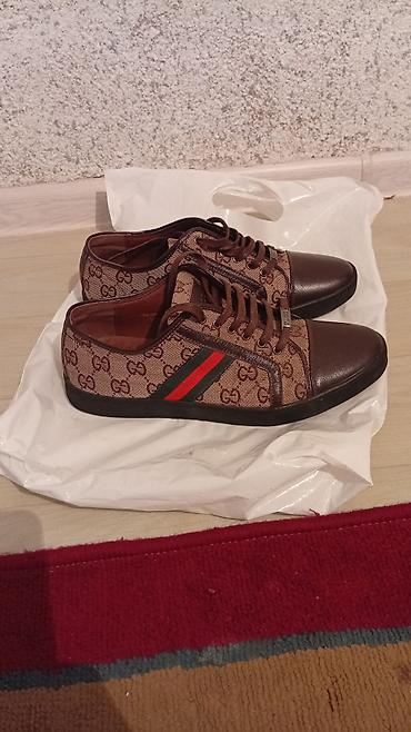 caparin обувь: Мужские кроссовки, 42, Gucci, Новый, цвет - Коричневый, Платная доставка — 6