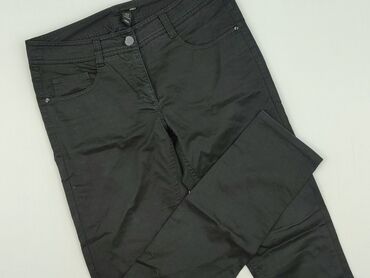 legginsy bezszwowe z wysokim stanem push up: H&M, Material trousers for women, size L (EU 40)