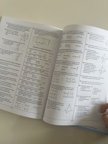 Testlər: Riyaziyyat Testlər 11-ci sinif, DİM, 2-ci hissə, 2023 il — 4