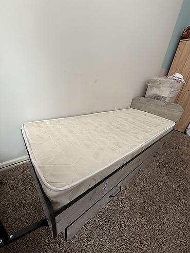 bunk bed: Кровать Б/У с ящиками + матрас в подарок - Размер спального места — 3