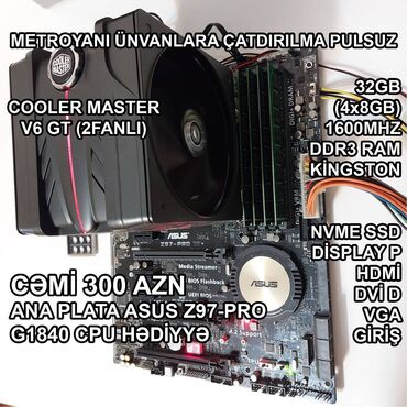 ddr3 ana kart: Ana Platası Asus Asus Z97-Pro, İşlənmiş