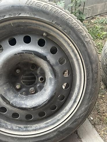 диски железки: Зимнее колесо R17 в сборе WeatherMaxx 215/55 R17 (Запаска / 1 шт) — 2