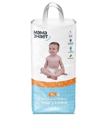 tiny tots подгузники: Подгузники Мама знает, Размер 5, Одноразовые — 1