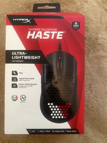baktelecom internet sureti: 🖱️ HyperX Pulsefire Haste — maksimum sürət və dəqiqlik üçün ultra