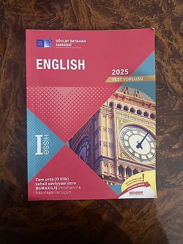 informatika codera 2026 pdf: İngilis dili Testlər 11-ci sinif, DİM, 1-ci hissə, 2024 il — 1