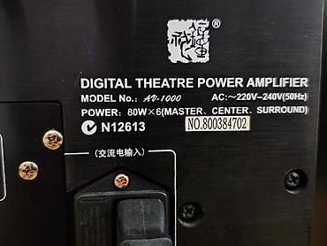 Pojačala i prijemnici: JungSon AV-1000A Class A High End model težine 47Kg. vrhunske izrade — 7