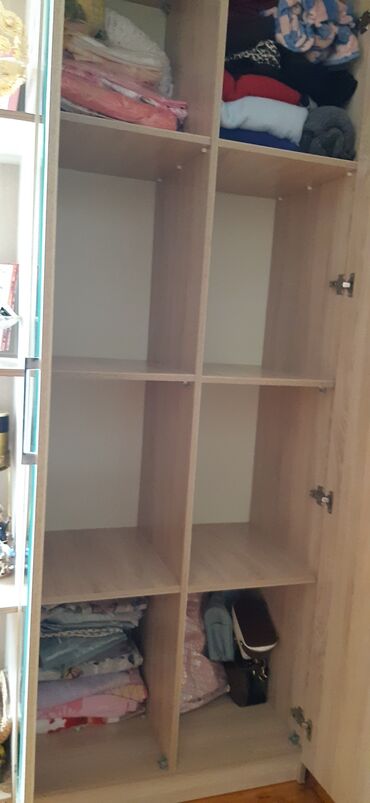 Ev üçün digər mebel: Açılan, 2 qapılı Künc dolab, Qarderob, paltar dolabı