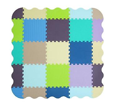 telefon igracka za decu: Podne puzzle Premijum klase sa ogradicom “Konfete” – Baby Great - — 1