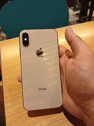 IPhone X, 256 GB, Qızılı, Face ID