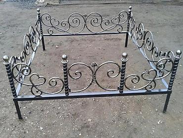 Сварка: Ограда на могилу Кованая Оградка Кованные оградки Ограждение — 23