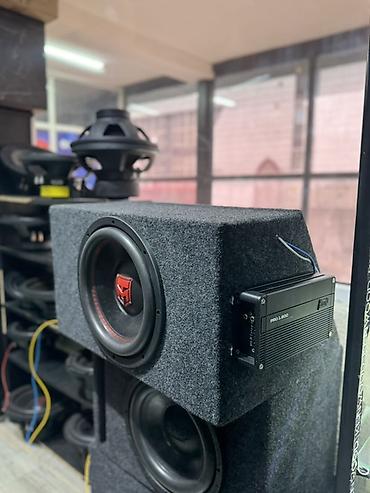 Автомобильная акустика: Сабвуфер URAL Молот 12" + моноблок AMP + короб фазоинвертор. Что — 5