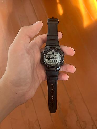 casio illuminator: İşlənmiş, Qol saatı, Casio, rəng - Qara — 2