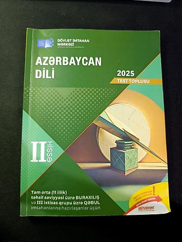 fars dili tercume: “Azərbaycan Dili – 2025 Test Toplusu”, II hissə Səliqəli — 1