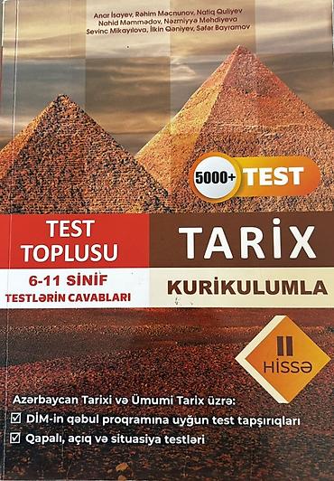 Məhsul: “Tarix – Kurikulumla” Test Toplusu (II hissə) Xüsusiyyətlər
