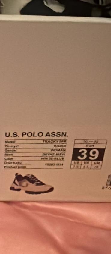 Кроссовки и спортивная обувь: Us Polo Assn, Размер: 39, цвет - Белый, Новый — 6