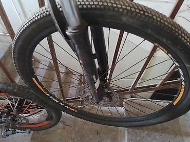 navigator velosiped: Dağ/şosse üçün universal velosiped - Gəvən rəngli qara–narıncı — 6