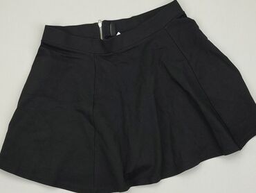 spódniczki czarne rozkloszowane: Spódnica, H&M, M, stan - Bardzo dobry