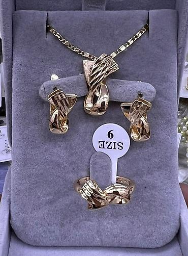 Наборы украшений: 🔥🔥🔥Бижутерия🔥🔥🔥 Элегантный ювелирный набор Pandora с розовыми камнями — 47