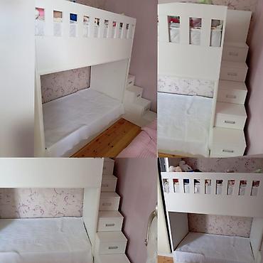 Oğlan və qız üçün, İşlənmiş, Çarpayı, Matras ilə, Siyirməli lalafo.az -da Oğlan və qız üçün, İşlənmiş, Çarpayı, Matras ilə, Siyirməli