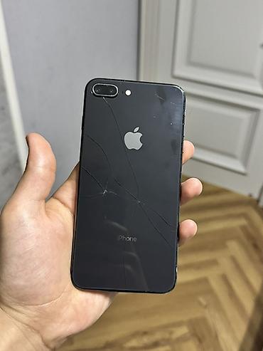 IPhone 8 Plus, 64 GB, Qara, Barmaq izi