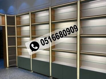 Mağaza üçün vitrin mebel sifarişi