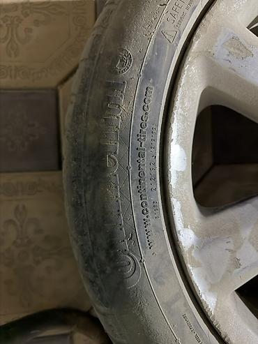 диски на crown: Литой колесный диск с шиной Continental Продаю диску с комплектом шин — 2