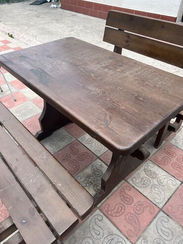 мойка для кафе бу: Продаю комплект стол,скамейка из дерево Для кафе,бани,дачи,дома Стол