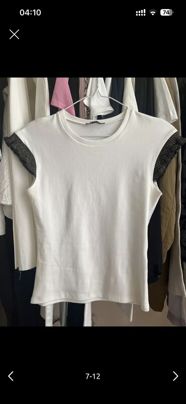 Sabo: Zara kofta 🤍 bir iki defe geyilib teze kimidir Qolları kantlı model S — 6