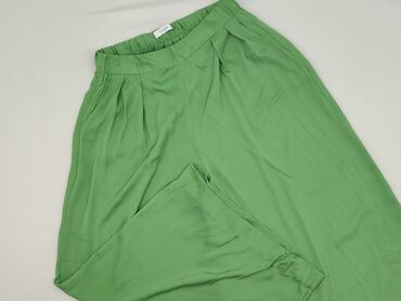 Material trousers for women, size S