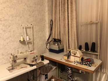 Tikiş: Evde tikmeye sexden is gotururem. Sport geyim, usaq geyim, gundelik