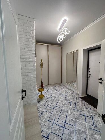 квартира берилет мкр кок жар: 2 комнаты, 46 м², Элитка, 6 этаж, Дизайнерский ремонт