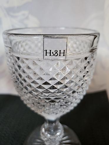 Čaše: Case za vino H i H,vintaz Italija. Case dijamantski rad,pefekne sve — 4