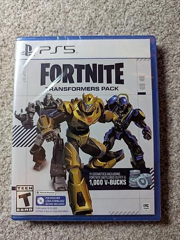 kral games: PS5 üçün Fortnite – Transformers Pack Məzmun: - Fortnite üçün — 1