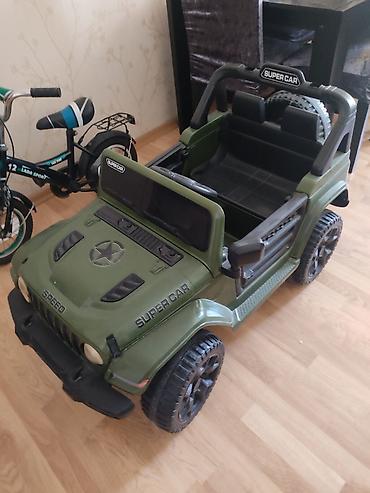 Jeep: Uşaq elektrik maşını – “SUPER CAR” off-road jeep stili adapteri yoxdur — 2