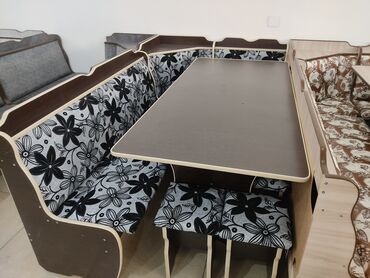 Кухонные столы и стулья: Кухонный стол и стул, Новый, Бесплатная доставка, цвет - Бежевый — 11