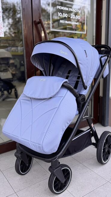 Коляски: Коляска, цвет - Голубой, Новый — 5