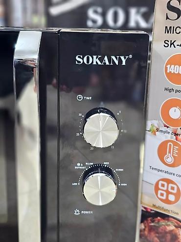 Mikrodalğalı sobalar: Mikrodalğalı soba Ayrıca dayanan, Mikrodalğalar ilə, rəng - Qara, Yeni — 8