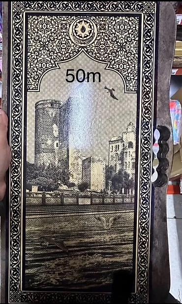 İdman və istirahət: Taxta nərd dəsti – milli ornament və təsvirlərlə - Material: bərk — 4