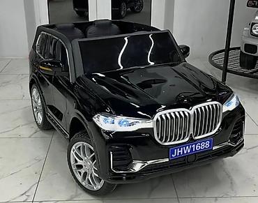 Uşaq dünyası: Model: BMW X7. 4X4 (4 Motor + 1 Motor yelləncək üçün) Təkərlərin 4-də — 1