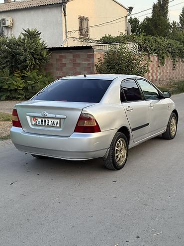 Транспорт: Toyota Corolla: 2002 г., 1.6 л, Механика, Бензин, Седан — 5