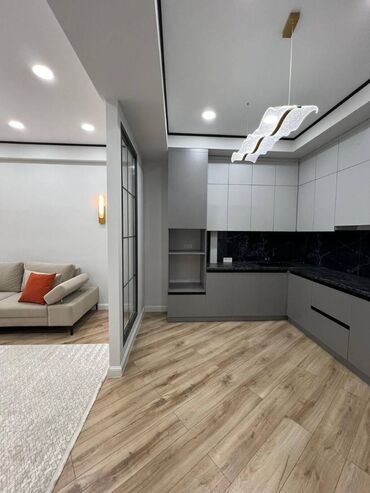квартиры в рассрочку ош: 2 комнаты, 61 м², Элитка, 4 этаж, Евроремонт