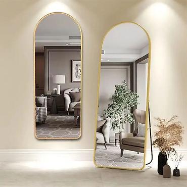 Güzgülər: Güzgü Döşəmə üstü, Oval, Dekorativ, Çərçivə ilə — 3