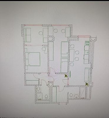 байтик тауэр: 2 комнаты, 71 м², Элитка, 8 этаж, ПСО (под самоотделку) — 6