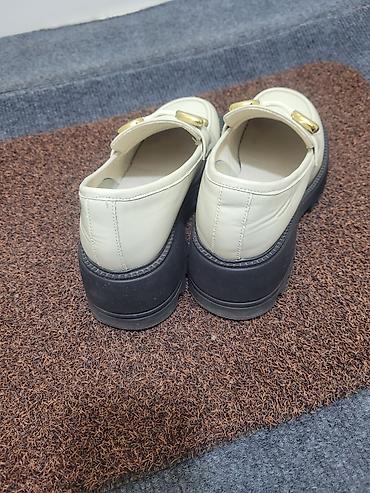 foot patch: Женские лоферы с массивной подошвой - Цвет: молочно‑белый (кремовый — 4